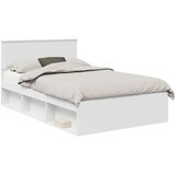  Konstrukcija postelje Bela 120 x 200 cm Konstruiran les, (5000103858) | Shoptok.si