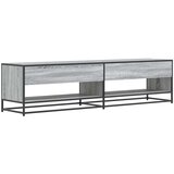 TV ormarić sivi Sonoma 180,5x40x46 cm izrađeno drvo | shoptok.hr