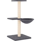  Penjalica za mačke sa stupovima za grebanje tamnosiva 72 cm | shoptok.hr