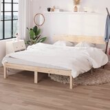 Furnova Posteljni okvir iz trdne borovine 150x200 cm, (22044822) Cene