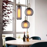 Toolight Stropna viseća svjetiljka staklena kugla 20cm APP626-1CP | shoptok.hr