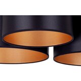  Duolla - Nadgradni luster ROLLER TRIO SHINY 3xE27/15W/230V crna/zlatna | Eponuda.com