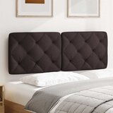  Jastuk za uzglavlje tamnosmeđi 140 cm od tkanine | shoptok.hr
