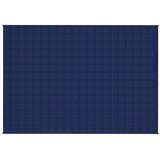  Teška deka plava 140x200 cm 6 kg od tkanine | shoptok.hr