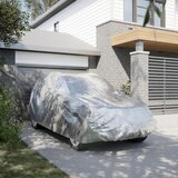 Maison Chic Prevleka za zunanjo pohištvo - Avtomobilska prevleka za terensko vozilo z sponkami srebrna M, (21795676) | Shoptok.si