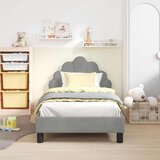  Otroški posteljni okvir z vznožjem Svetlo siva 80 x 160 cm, (5000104551) | Shoptok.si