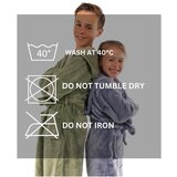 Tiseco Home Studio Plavi dječji ogrtač od mikropliša 134-140 Delux – | shoptok.hr