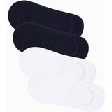 Ombre Men's foot socks 4-pack - white and navy OM-SOSS | Shoptok.si
