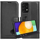 Cadorabo Ohišje, združljiv s Samsungom v oksidnem črnem - zaščitnem pokrovu z magnetnim zapiranjem, stoječo funkcijo in režo za kartico, (20694986) | Shoptok.si
