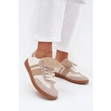 Boto Low Women's Sneakers With Turned Tongue Beige Ardira | Shoptok.si
