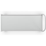 HelgeNyberg transportni voziček, 2 polici, dxš 1000 x 420 mm, sivo/sive barve | Shoptok.si