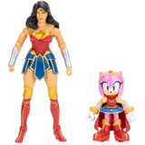 Sonic Set 2 figure Amy i Wonder Woman – the Hedgehog x DC Comics, 15 i 7 cm | shoptok.hr