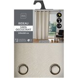 Douceur d intérieur Bež žametna zavesa 140x260 cm Olympe – | Shoptok.si