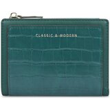 INF Elegantna zelena denarnica Kompaktna dvojna zasnova Green, (21741274) | Shoptok.si