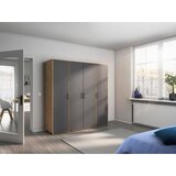 Modern Living Omara S Klasičnimi Vrati Voyager, Barva Hrasta, Siva | Shoptok.si