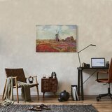  Slika - Claude Monet – Tulip Fields with Windmill 60x40 Akustična | shoptok.hr