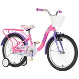 Visitor bicikl kids unicorn 20" 10" v-brake kontra 115-135cm (20") roze uv sjaj 1203151 | Eponuda.com