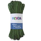  RAFIJA PRIRODNA 50G HEYDA 20-48877 97 TAMNOZELENA | Shoptok.si