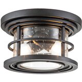 Elstead Lighting Elstead Feiss Lighthouse Zunanja vgradna teksturirana črna, IP44, (22098522) | Shoptok.si