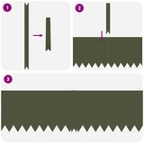  Ograda oko Travnjaka 30 pcs Maslinasto zelena | Eponuda.com