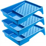 KADAX pladenj za barvo velik 255 x 330 mm za valjček za barvanje, komplet pladnjev za valjčke, 3 kosi, (5000356922) u