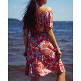 Resti Women's floral mini dress a'la hiszpanka in red | Eponuda.ba