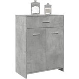 vidaXL Kopalniška omarica betonsko siva 60x33x80 cm iverna plošča | Shoptok.si