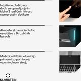 Klarstein Alina napa za odvod dima, 70 cm, 600 m³/h, Tiha, EEK A | Shoptok.si