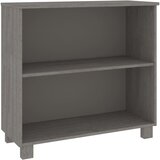 Maison Chic Komoda - Predalnik HAMAR svetlo siva 85x35x80 cm trdna borovina, (21721505) Cene