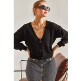 Bianco Lucci Women's Buttoned Knitwear Cardigan cene
