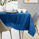 AmeliaHome traka za stol Vesta s man&amp;scaron;etom 40x250 cm, indigo Slike