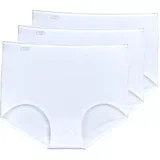 Hlačke 24/7 MICROFIBRE MAXI PACK X3 Bela