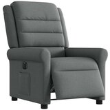 Maison Chic Električni naslanjač - Relax naslanjač temno sivo blago, (22061397) Cene