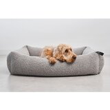MiaCara Sivi krevet za pse od boucle tkanine 93x120 cm Senso Pebble L – | shoptok.hr