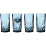  Kozarec Highball Sorrento 38 cl, 4 kosi - Modra | Shoptok.si