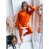 DStreet Komplet damski dresowy TORONTO pomarańczowy | Shoptok.si