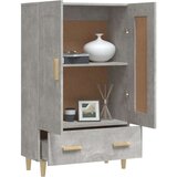  Visoka omarica betonsko siva 70x31x115 cm konstruiran les, (20654673) | Shoptok.si