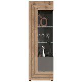 MID.YOU Dnevni Regal Freno, Barva Hrasta, Siva | Shoptok.si