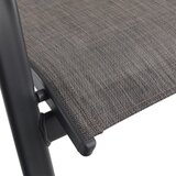XORA STOL aluminij, jeklo antracit, rjava | Shoptok.si
