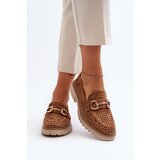Boto Women's Ajour Moccasins With Ornament Camel Talesse | shoptok.hr
