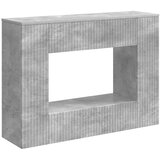  Konzolna stolica Prugasti Betonsko Siva 101 x 29 x 74 cm | shoptok.hr