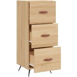 vidaXL Komoda boja hrasta sonome 34 5x34x90 cm od konstruiranog drva | shoptok.hr