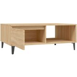  Stolić za kavu boja hrasta sonome 90 x 60 x 35 cm od iverice | shoptok.hr
