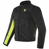 Dainese Sauris 2 D-Dry Black/Black/Fluo Yellow 48 Tekstilna jakna