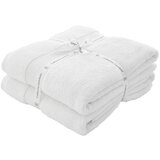 Catherine Lansfield Bele frotirne bombažne brisače v kompletu 2 ks 90x140 cm Anti-Bacterial – | Shoptok.si