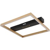 Globo LED stropna svjetiljka Luffy (24 W, Crna, zlatna, Topla bijela, D x Š x V: 43 x 39,2 x 6,9 cm) | shoptok.hr
