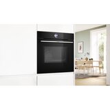 Bosch HMG776NB1 Serija 8 Vgrajena pecica z mikrovalovno funkcijo 60 x 60 cm, crna | Shoptok.si