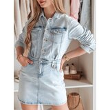 DStreet Sukienka jeansowa mini JENSAGA niebieska | shoptok.hr