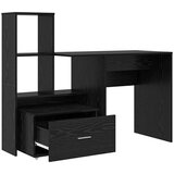  Stol Crni hrast 131,5 x 50 x 106,5 cm Konstruirano drvo | shoptok.hr