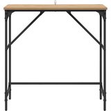  Konzolna stolica Umjetnički hrast 75 x 32 x 75 cm | shoptok.hr